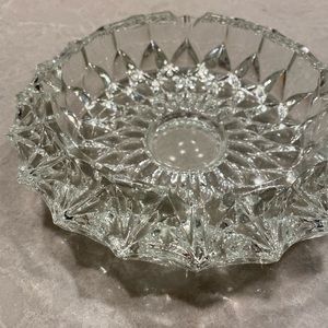 Glass vintage ashtray